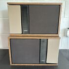 Vintage BOSE 301 Series II Direct Reflecting Speakers Left & Right Sound Great