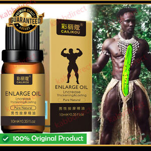 African Plus Size Penis Faster Enlargement For Man Dick Potency Growth Oil 10ml