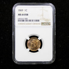 1869 Indian Head Cent - NGC MS-64RB - *ABSOLUTE STUNNER!!* - *CHECK IT OUT!!*