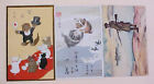 JAPAN 1 MILITARY PICTURE CARDS  & 2 DIFF. NEW YEARS DOG PICTURE CARD ALL MINT