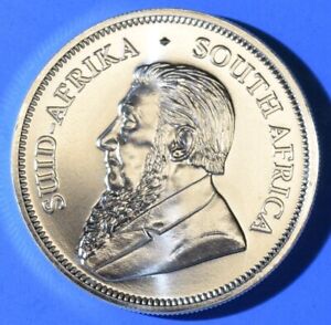 2021 SOUTH AFRICAN KRUGERRAND ONE OUNCE .999 SILVER. BU