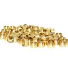 3/8 Tube OD Brass Ferrule Fittings Compression Sleeves Brass Compression Fit