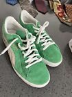 Mens Puma Suede Classic Xxi Athletic Shoes Green  8D