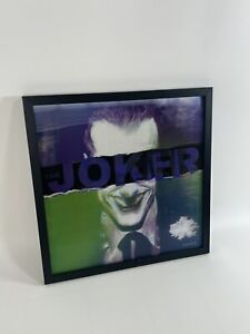 Joker 3D Framed Wall Art 18x18