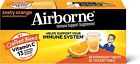 Airborne 1000mg Vitamin C with Zinc Effervescent Tablets, Immune 36 ct EXP 1/25