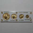 1986 American Gold Eagle 4-Coin Set + Capital Plastics Holder