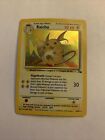 Raichu 14/62 Fossil Holo Rare Pokemon Card MP