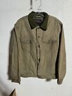 Filson x Levi’s Waxed Trucker Hunting Jacket Otter Green Size XL Made In USA