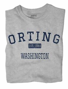 Orting Washington WA T-Shirt EST