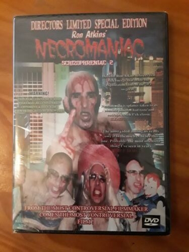 New ListingNecromaniac Schizophreniac 2 DVD 2003 Exploitation Very Rare oop SOV Harry Russo