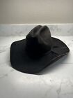 The Westerner By Resistol Black Felt Cowboy Hat Size 6-7/8” Read ⬇️