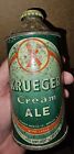 Krueger Cone Top Beer Can Cream Ale Krueger Brewing Co New York New York