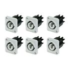 (6 Pack) Neutrik NAC3MPB-1 Powercon Chassis Power Out. Rated at 20A/250V (AC)