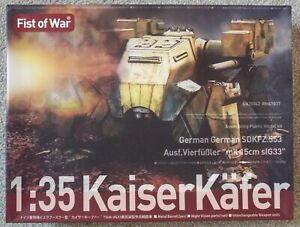 1/35 Sd.Kfz. 553 KaiserKäfer w/two 15cm sIG33 Modelcollect #UA35042 Sealed MISB