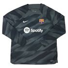 Nike Barcelona Long Sleeve Goalkeeper Jersey 23/24 - Black XL