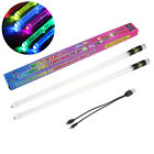 Rechargeable LED Light Up 15 Colors Gradient Glow Drumsticks Stage Performance