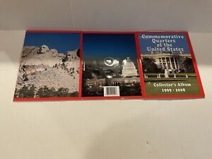 EMPTY FRESH 1999-2008 Commemorative Quarters of the US Collectors Album Book