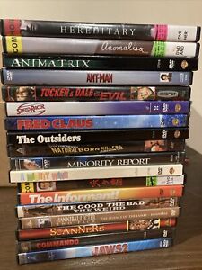 Lot Of 18 DVDs, Comedy, Drama, Horror, Action