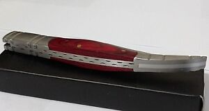 SPANISH STYLE HUNTING POCKET KNIFE W/ FILE WORKED SPINE !
