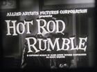 RARE 16mm Feature Film HOT ROD RUMBLE 1957 Richard Hartunian LEIGH SNOWDEN Jazz