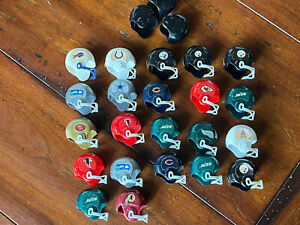 Vintage NFL 1970/80's Gumball Mini Football Helmets Lot 22 Chiefs Steelers Eagle