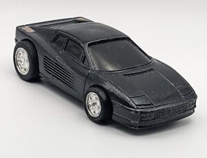 Hot Wheels Ferrari Testarossa Black Pullback Diecast Car
