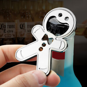 Beer Bottle Opener Cookie Doll Shaped Soda Beverage Opener with/without Magnet