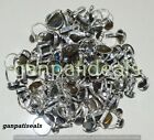 Bulk !! Labradorite Gemstone Rings 5pcs Wholesale Lots 925 Silver Plated Jewelry