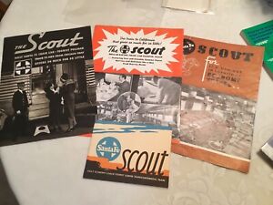 Santa Fe Railroad THE SCOUT Advertising Brochure Collection