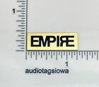Empire Turntable Badge Logo For Dust Cover or Base Gold Aluminum Custom Made