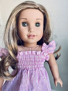 American Girl Doll Lea Clark Girl of the Year 2016 Hazel Eyes Light Brown Hair