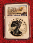 2021 w reverse proof silver eagle type 1 NGC PF 69 First Day of Issue