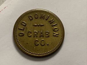 New ListingNewport News, Virginia. OLD DOMINION CRAB CO. ONE POUND Trade Token
