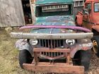 1948 - 1963 Willys Overland Jeepster, Wagon, Pickup Front Bumper ORIGINAL