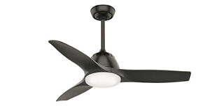 Casablanca 59287, 44 inch Ceiling Fan with ‎Remote Control in Noble Bronze