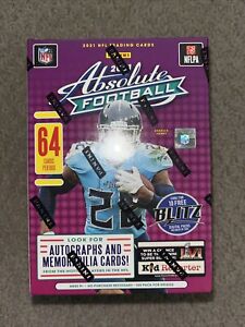 New Listing2021 Panini Absolute  NFL Football Brand New & Factory Sealed Blaster Box