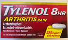 TYLENOL ARTHRITIS PAIN-8 HR-650MG-225 CT.- EXP: 07/2026