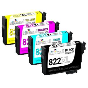 Epson 822XL Ink Cartridges for WorkForce Pro WF-3820 WF-4820