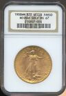 1908 NM $20 Saint Gaudens Gold Double Eagle MS 67 NGC, Wells Fargo Hoard!