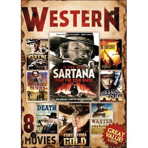 8-Movie Western V.8 DVD Klaus Kinski, William Berger, Mark Damon
