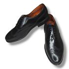 Men's Black Wingtip Brogue Shoe by Bostonian Size 10.5 New Without Box