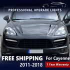 For Cayenne Headlamps 2011-2018 958.1 958.2 LED Headlight DRL Upgrade Facelift (For: 2013 Porsche Cayenne)