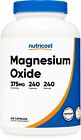Nutricost Magnesium Oxide 375mg, 240 Capsules, 240 Servings