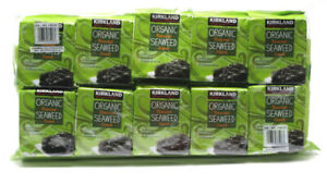 Organic Roasted Seaweed Snack, 10-Pack