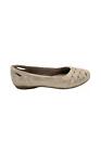 Clarks Collection Leather or Suede Flats Gracelin Maze Pewter
