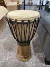 Hand-carved African Djembe Drum - Solid Wood - Made in Ghana 20in” LARGE