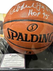 Kareem Abdul Jabbar Signed Autographed NBA Basketball Lakers 
