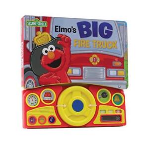 Sesame Street - Elmo's Big Fire Truck Adventure - Sound Book with Interactiv...