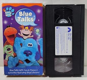 Blues Clues Blue Talks Nick Jr Paramount Pictures VHS 2004