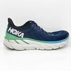 Hoka One One Mens Clifton 7 1110508 MOAN Blue Running Shoes Sneakers Size 11
